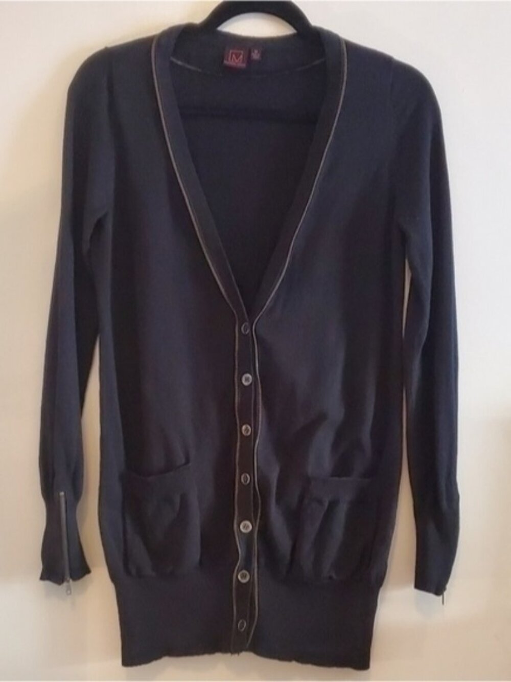 Material Girl Black Cardigan